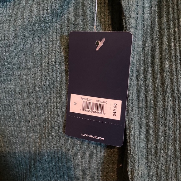 Lucky Brand Long Sleeve Light Sweater Small NWT - Picture 3 of 13